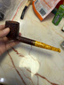 沙芬（SAVINELLI）意大利进口石楠木烟斗老式烟嘴111型大全 过滤烟斗生日礼物送男友 直斗111（苔原光面） 实拍图