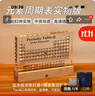 诚中源化学元素周期表实物摆件送高初中生生日礼物开学毕业升学六一礼物 中英双语版+送充电灯座+精美礼盒 特大珍藏版【230*145*22MM】 实拍图