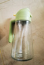 炊大皇 雾化喷油壶橄榄油按压式控油壶食用油壶空气炸锅喷壶 绿色 实拍图