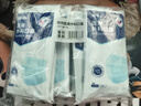振德一次性医用级外科口罩成人儿童透气三层防尘过敏性鼻炎蓝色100只  实拍图
