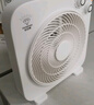 钻石牌（DIAMOND） 转页扇台式风扇家用迷你小台扇鸿运扇宿舍台风扇桌面风扇学生床上节能电 KCY25-T3白色转页扇（10吋） 实拍图