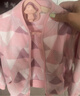 戴维贝拉（DAVE＆BELLA）春秋儿童外套男童秋装女童宝宝衣服童装男孩婴儿摇粒绒棒球服服装 粉色菱形格【DB396-D】 110 cm（建议身高100-110cm） 实拍图