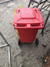 科力邦（Kelibang) 户外垃圾桶 大号塑料加厚100L商用环卫垃圾桶带盖分类工业小区物业翻盖果皮箱红色 KB1001 实拍图