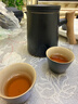 京东京造  旅行茶具 便携旅行茶具茶杯户外茶具整套黑陶舟山 一壶四杯 实拍图