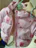 嘟嘟家男童棉服加厚宝宝外套冬季儿童棉袄女童棉衣上衣小童冬装 粉色100 实拍图