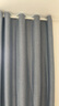 水星家纺免打孔窗帘遮光卧室全遮光布杆子全套不透光隔音遮阳3.6x2.7m灰色 实拍图