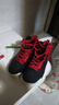 乔丹专业实战篮球鞋男鞋2025秋季新款皮面防水高帮减震防滑耐磨运动鞋 黑色/番茄红 41 实拍图