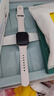 Apple/苹果 Watch Series 10 智能手表GPS款42毫米玫瑰金色铝金属表壳淡桃粉色运动型表带S/M MX1R3CH/B 实拍图