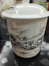 陶相惠 陶相惠景德镇陶瓷茶杯带盖骨瓷水杯喝茶杯青花瓷器办公杯子499ml 雪景 实拍图