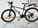 金武端自行车成人山地车公路赛车单车骑行变速超轻越野中学生初中青少年 顶配版-辐条轮-黑白色 26寸21速 实拍图
