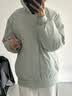 VUUG冬季假两件连帽加厚棉服外套男加厚休闲潮牌美式宽松棉衣 黑色 M 实拍图