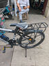 金武端自行车成人山地车公路赛车单车骑行变速超轻越野中学生初中青少年 尊享版-辐条轮-黑白色【铝架】 24寸21速 实拍图
