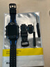 十闪 适用小天才表带Z7S/Z7/Z7A/Z9/z8/z6s/z6/z5A/z2/z3/05/D3/Q1A/Q2A/D2A儿童电话手表表带 雪青蓝 实拍图