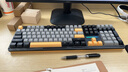 红龙（REDRAGON）KS108三模机械键盘 无线键盘 全键热插拔 gasket结构 五层填充 全尺寸游戏办公键盘 灰黑黄-龙吟轴 实拍图