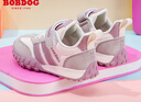 巴布豆童鞋女童鞋子春季休闲春秋款儿童运动鞋102541064米/浅米27 实拍图