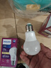 飞利浦（PHILIPS）恒亮型LED灯泡高亮节能球泡照明光源E27螺口8W黄光3000K真彩版 实拍图