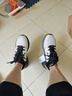 匹克小胖鞋2.0休闲鞋男鞋秋季复古增高厚底老爹鞋黑色运动鞋DE440371 实拍图