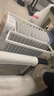 美的（Midea）【金缕衣】取暖器家用/电暖器/电暖气/加湿烘衣/13片全屋大面积取暖器/电热油汀取暖器NY2213-18GW 实拍图