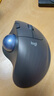 罗技（Logitech）ERGO M575 S 人体工学鼠标 轨迹球鼠标 无线蓝牙双模 办公鼠标 带无线2.4G接收器 石墨黑 实拍图