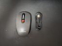联想（Lenovo） 无线蓝牙双模充电鼠标 蓝牙5.0/3.0 便携办公鼠标人体工学设计 Howard风暴灰充电版 实拍图