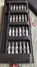 手工工具套装实验DIY多功能精密32合一24合一皮包款12合一螺丝刀起子手机电脑笔记本维修 工具盒25合一（塑料杆）颜色随机 实拍图