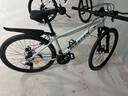 凤凰上海凤凰山地车自行车男士女式学生成人变速宽胎越野公路赛单车 【钢架/全套竞速轴承】条轮消白 27.5寸24速【建议168-198cm】 实拍图
