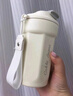 慕馨（moosen）护士节礼品定制保温杯商务伴手礼盒实用纪念品活动316水杯子刻字 白色480ML【抗菌316内胆】 实拍图