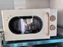 美的【国家补贴8折】厨房小家电小滋味微波炉变频家用小型百搭复古转盘式经典双旋钮轻音M20H4 实拍图