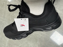 安踏男鞋运动鞋男秋冬季男士软底网面透气跑步鞋休闲鞋皮面防水鞋子男 【热卖推荐款秋冬季男鞋】黑色 39 （6.5码） 实拍图