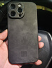 世咏（SHIYONG）适用苹果16pro手机壳 iphone16pro保护套镜头全包超薄防摔轻奢羊巴皮简约创意国风小羊皮男女 灰色 实拍图