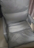 华恺之星懒人沙发椅座椅床上靠背椅阳台折叠椅飘窗椅宿舍单人榻米LZ077灰 实拍图