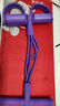 李宁（LI-NING）脚蹬拉力器普拉提臂力健身器材仰卧起坐辅助器脚踏瑜伽拉伸带 紫色【升级加粗四管】久拉不变形 实拍图
