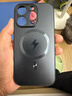 Ekakashop【德国】适用苹果14pro手机壳iphone14pro保护套magsafe磁吸全包超薄防摔硬壳AG闪电商务款 黑色 实拍图