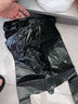 威佳黑色垃圾袋小号50只15L手提背心物业垃圾袋加厚45*52cm3丝 实拍图