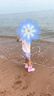 牧萌儿童雨鞋男童女童防水立体宝宝防滑耐磨卡通雨靴 粉色美人鱼 20码 实拍图