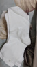 NKADDS 春夏吸汗纯色袜无骨袜子中筒女松口月子袜堆堆袜诸暨袜子 月子袜白色 10双装 实拍图