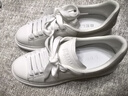百丽（Belle）简约舒适小白鞋女商场同款平稳休闲板鞋D5Q1DAM6 白色/杏 39 实拍图