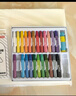 得力（deli）24色学生三角杆顺滑丝滑油画棒儿童蜡笔绘画笔涂鸦易握(内含5张填色卡) 实拍图
