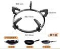贝石 嵌入式台式燃气煤气灶支架 托防滑灶台架子奶锅架锅架灶具底架托架配件 180MM直径 实拍图