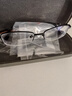 奥杰近视眼镜男有度数超轻半框近视镜可配100 150 200 250 300 350度 镜片折射率1.61（薄） 双眼近视-300度 (含镜盒镜布) 实拍图