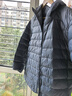 京东京造【air+零压羽绒】轻薄羽绒服男外套冬连帽白鸭绒 薄雾蓝L 实拍图