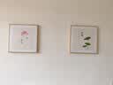 新中式餐厅装饰画饭厅原木风挂画茶室客厅厨房餐边柜墙面书房壁画 随机发一个 40*40cm 布纹理面+35MM加厚铝合金金框 实拍图