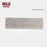 MUJI MUJI 扫除用品系列 地板拖把用拖布 湿擦 替换布 MA19CC1S 淡灰色 长450*宽135mm 实拍图