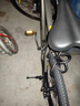 沃雷顿（VORLAD）山地自行车红日300碟刹禧玛诺24速可锁死前叉男士女士通勤单车 灰黑色26*17寸（身高165-180cm） 实拍图