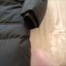 森马（Semir）轻松|羽绒服男冬装90绒子加厚防泼水外套长款连帽上衣情侣款 黑色(灰鸭绒)90001 3XL 实拍图