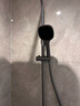 九牧（JOMOO）花洒淋浴套装枪灰琴键自动除垢精铜水路淋浴器36602-536/HBS-1 实拍图