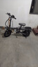 五羊2025新国标3C电动自行车代步代驾铝合金/高碳钢锂电池折叠电动车 豪华版-进口级电芯-15A纯电45km 实拍图