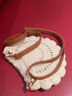 chongsukei小&ck洋气花边编织草编包包女2025新款夏季百搭斜挎包海边度假小 米白【收藏加购优先发货】 实拍图