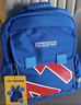 美旅箱包放心书包1-2年级小学生双肩包男孩游学包儿童抗菌减负背包NK0*002 实拍图