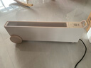 美的（Midea）【暖域无界】移动踢脚线取暖器/石墨烯语音浴室暖风机/电热电暖器/立卧电暖气家用小太阳NDS-XXF 实拍图